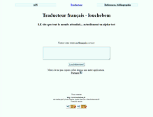 Tablet Screenshot of louchebem.fr